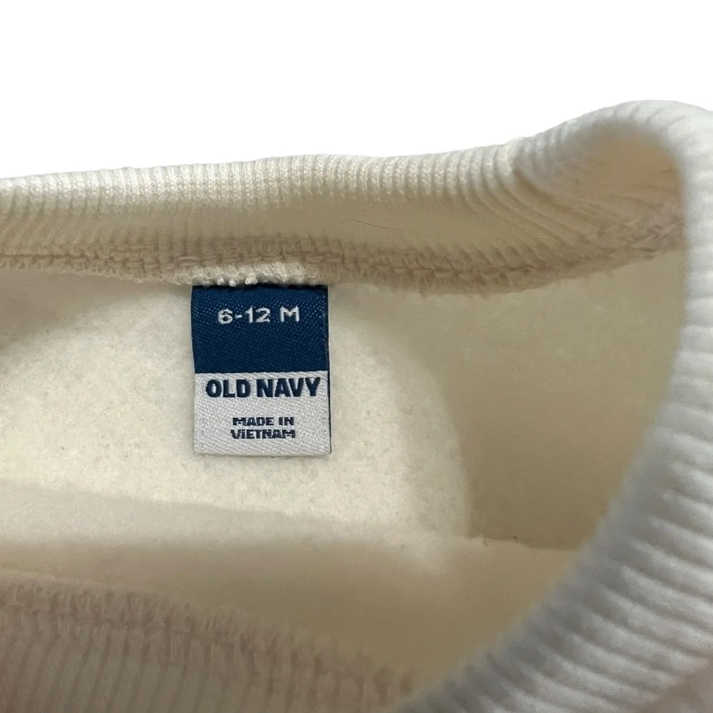 Old Navy Sherpa Sweater 6-12 months
